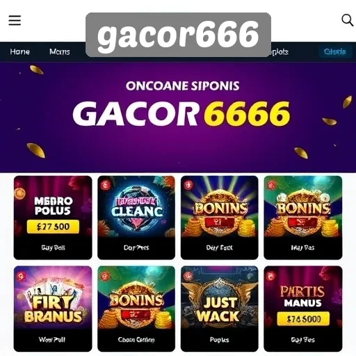 Tawarkan Bonus Menarik Gacor666 untuk Pengguna Baru dan Lama